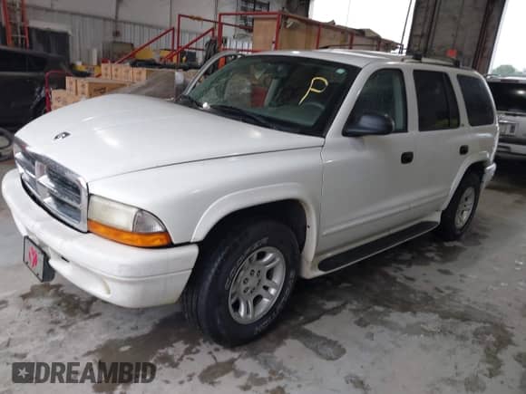 2002 Dodge Durango SLT with VIN 1B4HR48N72F144237, listed as a IAAI auction lot 42242043 with 72,065 mi miles and . Bid and sale history available at DreamBid. Image 2.