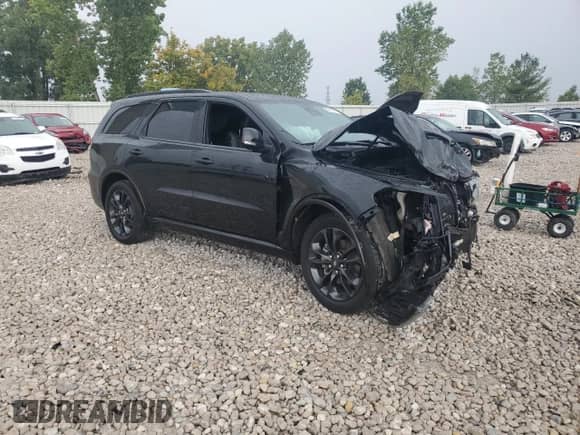 2023 Dodge Durango R/T Plus with VIN 1C4SDJCT2PC568512, listed as a Copart auction lot 80178715 with Not provided miles and Salvage title. Bid and sale history available at DreamBid. Image 4.