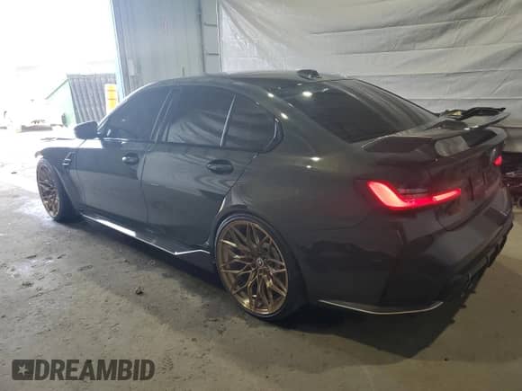 2023 BMW M3 Competition xDrive z VIN WBS43AY06PFP51199, wystawiony jako Copart lot #70936565 z przebiegiem 36 127 mil mil oraz Szkoda całkowita • Salvage title. Historia ofert i sprzedaży dostępna na DreamBid. Obrazek 2.