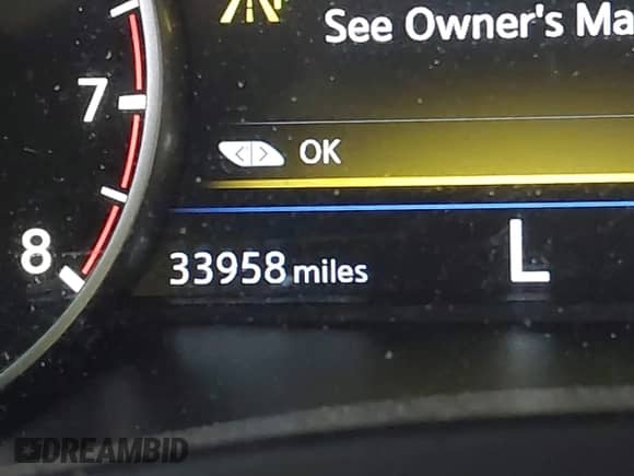 2021 Nissan Murano SL with VIN 5N1AZ2CJXMC123492, listed as a IAAI auction lot 41733487 with 33,958 mi miles and . Bid and sale history available at DreamBid. Image 16.