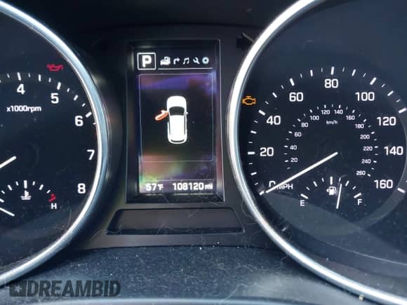 2017 Hyundai Santa Fe SE Ultimate with VIN KM8SRDHF1HU197307, listed as a IAAI auction lot 41800204 with 108,120 mi miles and . Bid and sale history available at DreamBid. Image 7.