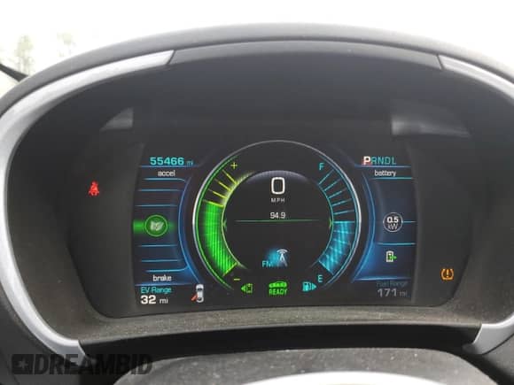 2016 Chevrolet Volt LT с VIN 1G1RC6S5XGU135248, выставлен на аукционе Copart как лот 71561125 с пробегом 55 466 миль миль и Списание • Salvage title. История ставок и продаж доступна на DreamBid. Изображение 9.