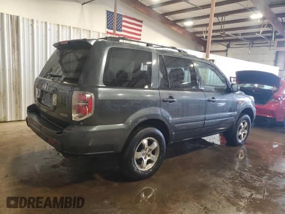 2006 Honda Pilot EX z VIN 5FNYF18476B011358, wystawiony jako Copart lot #85831145 z przebiegiem 237 177 mil mil oraz Szkoda całkowita • Salvage title. Historia ofert i sprzedaży dostępna na DreamBid. Obrazek 3.