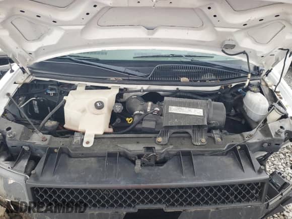 2006 Chevrolet Express Passenger with VIN 1GAHG35U761194114, listed as a Copart auction lot 55985195 with 110,432 mi miles and Salvage title. Bid and sale history available at DreamBid. Image 12.
