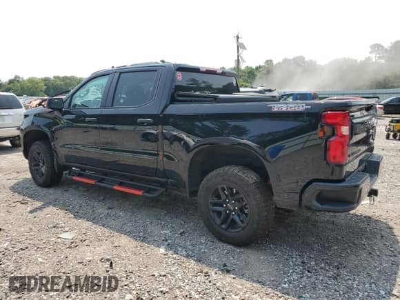 2024 Chevrolet Silverado 1500 Custom Trail Boss with VIN 3GCPDCEK9RG328282, listed as a Copart auction lot 59040895 with Not provided miles and Salvage title. Bid and sale history available at DreamBid. Image 2.