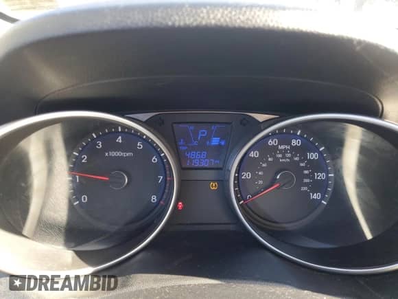 2011 Hyundai Tucson Limited with VIN KM8JUCAC3BU206441, listed as a Copart auction lot 50954205 with 119,307 mi miles and Clean title. Bid and sale history available at DreamBid. Image 9.