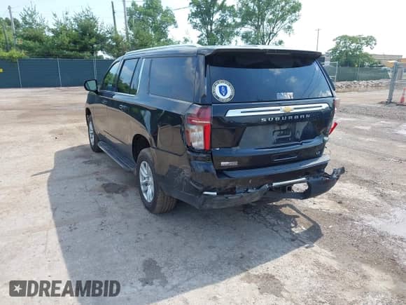 2023 Chevrolet Suburban LT with VIN 1GNSKCKD3PR219147, listed as a IAAI auction lot 42686345 with 73,643 mi miles and . Bid and sale history available at DreamBid. Image 18.