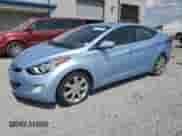 2012 Hyundai Elantra GLS z VIN KMHDH4AE2CU455212, wystawiony jako Copart lot #71107955 z przebiegiem 46 859 mil mil oraz Szkoda całkowita • Salvage title. Historia ofert i sprzedaży dostępna na DreamBid. Obrazek 1.