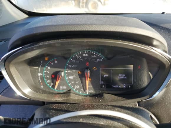 2020 Chevrolet Trax LT with VIN 3GNCJLSB0LL120311, listed as a Copart auction lot 84272115 with 70,298 mi miles and Salvage title. Bid and sale history available at DreamBid. Image 9.