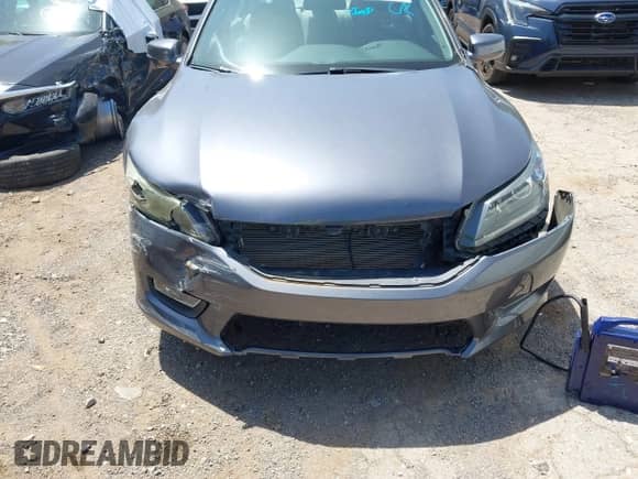 2013 Honda Accord EX-L z VIN 1HGCR2F84DA168611, wystawiony jako IAAI lot #42801977 z przebiegiem 110 943 mil mil oraz . Historia ofert i sprzedaży dostępna na DreamBid. Obrazek 12.