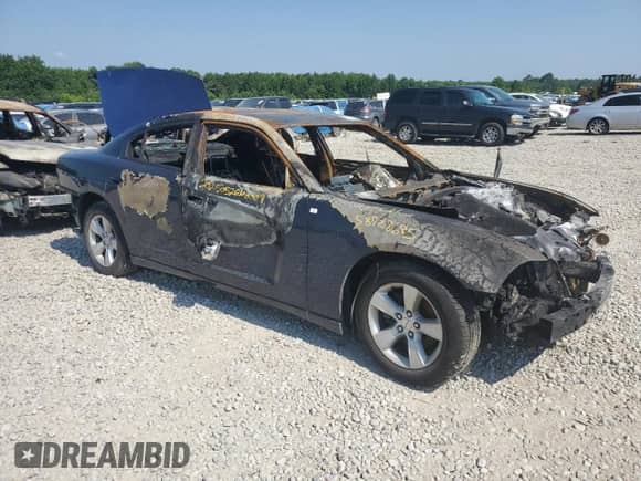 2014 Dodge Charger SE with VIN 2C3CDXBG7EH191959, listed as a Copart auction lot 58728685 with Not provided miles and Non repairable. Bid and sale history available at DreamBid. Image 4.