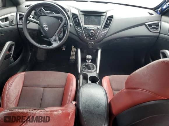 2014 Hyundai Veloster Turbo R-Spec с VIN KMHTC6AE7EU202380, выставлен на аукционе Copart как лот 70484125 с пробегом Не указан миль и Списание • Salvage title. История ставок и продаж доступна на DreamBid. Изображение 8.