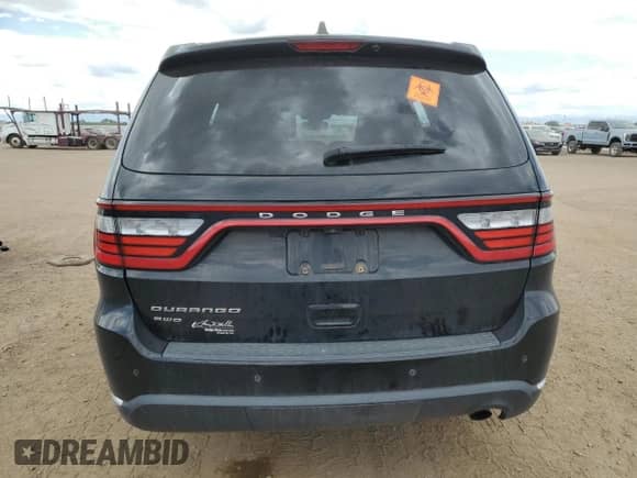 2017 Dodge Durango SXT with VIN 1C4RDJAG2HC806557, listed as a Copart auction lot 80105045 with 102,243 mi miles and Salvage title. Bid and sale history available at DreamBid. Image 6.