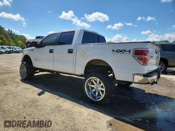 2013 Ford F-150 Lariat with VIN 1FTFW1ET9DKG40123, listed as a Copart auction lot 85496405 with 212,562 mi miles and Salvage title. Bid and sale history available at DreamBid. Image 2.
