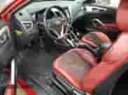 2012 Hyundai Veloster w/Black Int z VIN KMHTC6AD3CU049324, wystawiony jako Copart lot #85596195 z przebiegiem 171 178 mil mil oraz Szkoda całkowita • Salvage title. Historia ofert i sprzedaży dostępna na DreamBid. Obrazek 8.