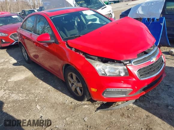 2016 Chevrolet Cruze LT z VIN 1G1PE5SBXG7103092, wystawiony jako IAAI lot #41216747 z przebiegiem 119 814 mil mil oraz . Historia ofert i sprzedaży dostępna na DreamBid. Obrazek 1.