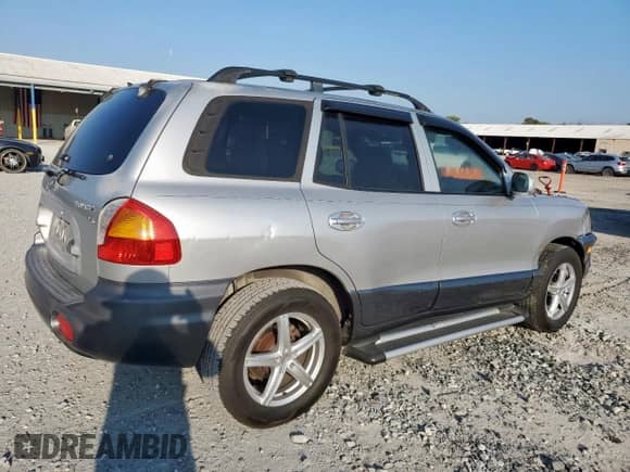 2003 Hyundai Santa Fe GLS with VIN KM8SC13D43U428862, listed as a Copart auction lot 82392645 with 117,428 mi miles and Salvage title. Bid and sale history available at DreamBid. Image 3.