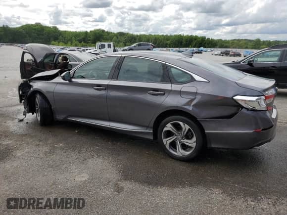 2020 Honda Accord EX-L with VIN 1HGCV1F54LA104322, listed as a Copart auction lot 58698445 with 77,606 mi miles and Salvage title. Bid and sale history available at DreamBid. Image 2.