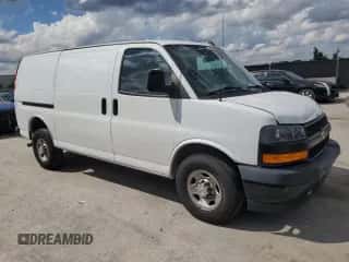 2020 Chevrolet Express Cargo с VIN 1GCWGAFGXL1252949, выставлен на аукционе Copart как лот 80924685 с пробегом 90 306 миль миль и На запчасти • Non repairable. История ставок и продаж доступна на DreamBid. Изображение 4.