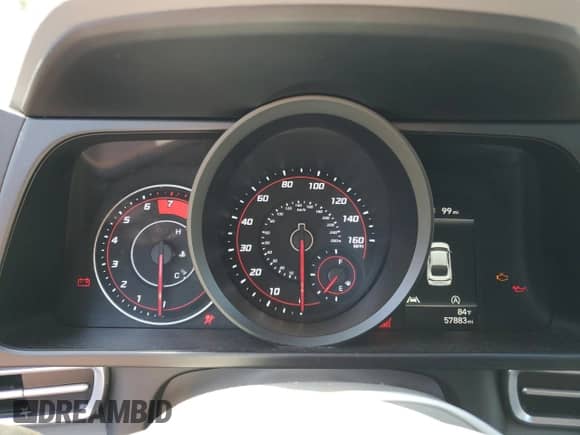 2021 Hyundai Elantra SE with VIN 5NPLL4AG4MH045698, listed as a Copart auction lot 70051995 with 57,883 mi miles and Salvage title. Bid and sale history available at DreamBid. Image 9.