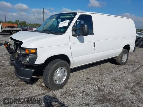 2013 Ford Econoline Cargo Commercial with VIN 1FTSE3EL3DDB22977, listed as a IAAI auction lot 43235969 with 165,071 mi miles and . Bid and sale history available at DreamBid. Image 2.