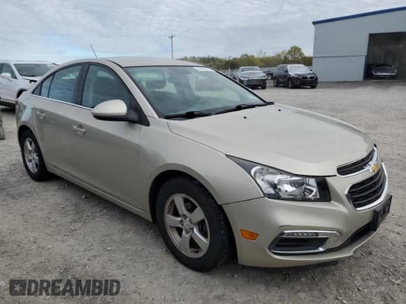 2015 Chevrolet Cruze LT с VIN 1G1PC5SB1F7180308, выставлен на аукционе Copart как лот 86426385 с пробегом 37 277 миль миль и Списание • Salvage title. История ставок и продаж доступна на DreamBid. Изображение 4.