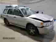 2006 Subaru Forester X with VIN JF1SG636X6H754367, listed as a Copart auction lot 66030175 with 185,311 mi miles and Salvage title. Bid and sale history available at DreamBid. Image 4.