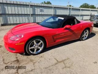 2005 Chevrolet Corvette with VIN 1G1YY34U455136760, listed as a Copart auction lot 82538525 with 73,109 mi miles and Salvage title. Bid and sale history available at DreamBid. Image 1.