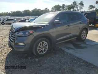2016 Hyundai Tucson SE with VIN KM8J33A40GU113198, listed as a Copart auction lot 80262105 with 130,498 mi miles and Salvage title. Bid and sale history available at DreamBid. Image 1.