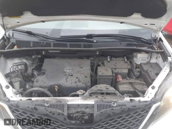 2014 Toyota Sienna SE with VIN 5TDXK3DC8ES441989, listed as a IAAI auction lot 43420437 with 183,733 mi miles and . Bid and sale history available at DreamBid. Image 10.