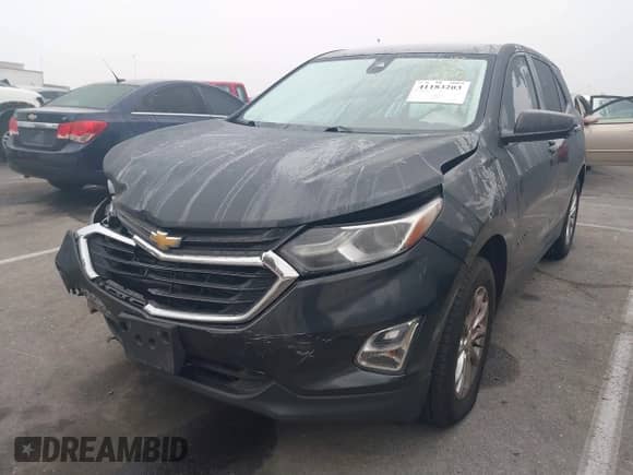 2020 Chevrolet Equinox LS z VIN 2GNAX5EV4L6141853, wystawiony jako IAAI lot #41183203 z przebiegiem 134 763 mil mil oraz . Historia ofert i sprzedaży dostępna na DreamBid. Obrazek 2.