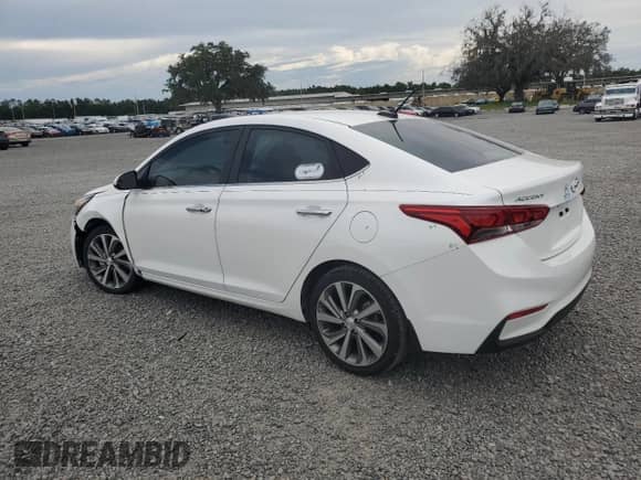 2021 Hyundai Accent Limited z VIN 3KPC34A64ME140709, wystawiony jako Copart lot #65752035 z przebiegiem 39 490 mil mil oraz Szkoda całkowita • Salvage title. Historia ofert i sprzedaży dostępna na DreamBid. Obrazek 2.