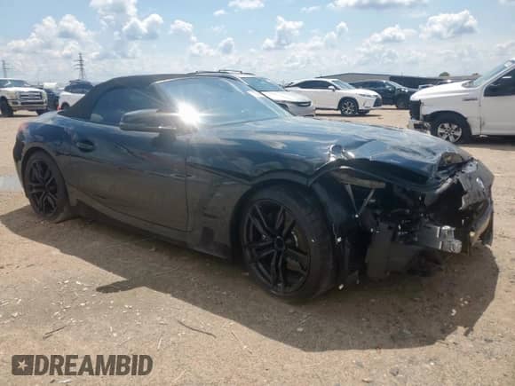 2020 BMW Z4 sDriveM40i z VIN WBAHF9C03LWW40848, wystawiony jako Copart lot #71052185 z przebiegiem 23 379 mil mil oraz Szkoda całkowita • Salvage title. Historia ofert i sprzedaży dostępna na DreamBid. Obrazek 4.