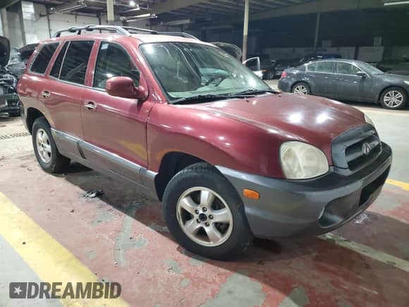 2005 Hyundai Santa Fe GLS z VIN KM8SC13E45U881925, wystawiony jako Copart lot #41465615 z przebiegiem 162 152 mil mil oraz Czysty tytuł • Clean title. Historia ofert i sprzedaży dostępna na DreamBid. Obrazek 4.