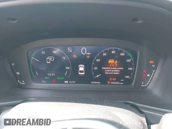 2023 Honda Accord Sport with VIN 1HGCY2F58PA043785, listed as a IAAI auction lot 43162633 with 43,335 mi miles and . Bid and sale history available at DreamBid. Image 7.