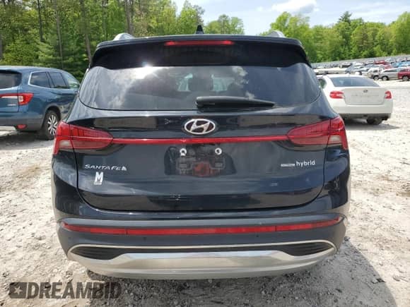 2023 Hyundai Santa Fe SEL Premium with VIN 5NMS3DA10PH002842, listed as a Copart auction lot 58332835 with 55,134 mi miles and Salvage title. Bid and sale history available at DreamBid. Image 6.