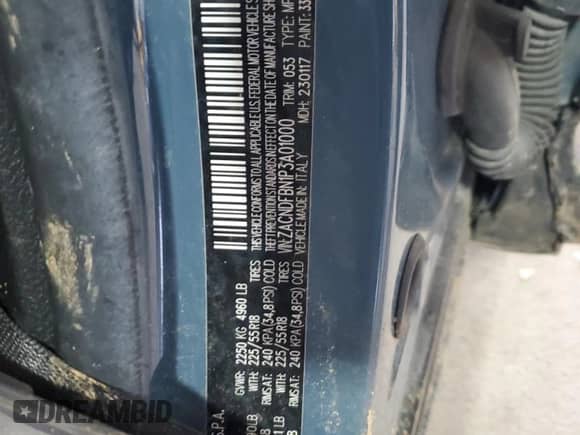 2023 Dodge Hornet GT Plus z VIN ZACNDFBN1P3A01000, wystawiony jako Copart lot #64124045 z przebiegiem Nie podano mil oraz Szkoda całkowita • Salvage title. Historia ofert i sprzedaży dostępna na DreamBid. Obrazek 13.
