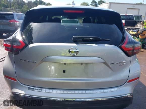 2020 Nissan Murano Platinum with VIN 5N1AZ2DS6LN109213, listed as a IAAI auction lot 43064925 with 63,844 mi miles and . Bid and sale history available at DreamBid. Image 16.