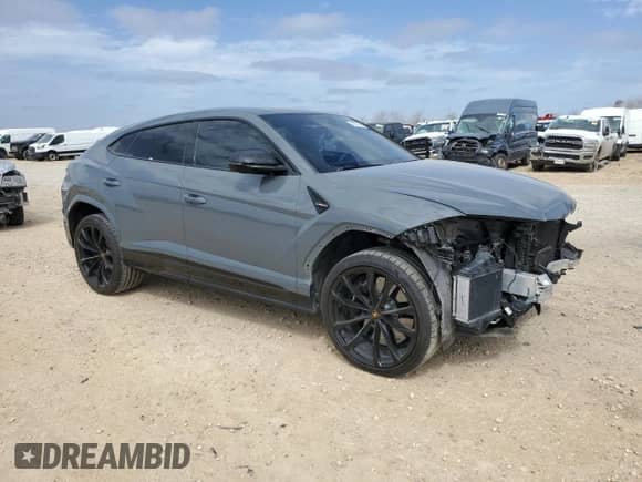 2022 Lamborghini Urus с VIN ZPBUA1ZL7NLA16759, выставлен на аукционе Copart как лот 47847145 с пробегом 17 589 миль миль и Списание • Salvage title. История ставок и продаж доступна на DreamBid. Изображение 4.