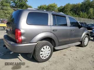 2004 Dodge Durango SLT with VIN 1D4HB48N34F144345, listed as a Copart auction lot 72350744 with 207,136 mi miles and Salvage title. Bid and sale history available at DreamBid. Image 3.