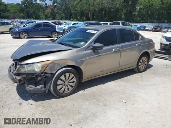2009 Honda Accord LX z VIN 1HGCP26389A193268, wystawiony jako Copart lot #85361055 z przebiegiem 166 004 mil mil oraz Szkoda całkowita • Salvage title. Historia ofert i sprzedaży dostępna na DreamBid. Obrazek 1.