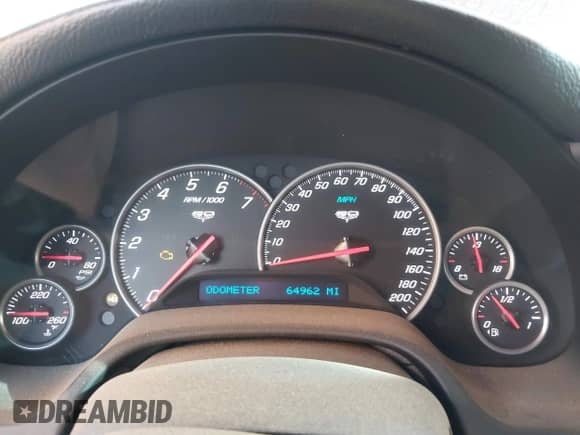 2013 Chevrolet Corvette Grand Sport 3LT with VIN 1G1YW2DW3D5100204, listed as a IAAI auction lot 41925431 with 64,962 mi miles and . Bid and sale history available at DreamBid. Image 7.