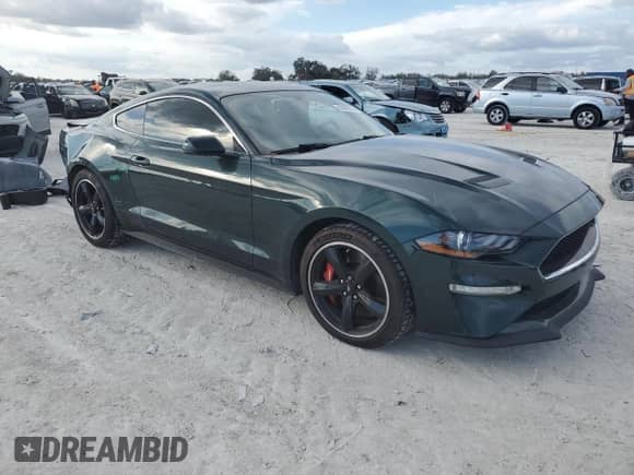 2020 Ford Mustang Bullitt z VIN 1FA6P8K04L5582960, wystawiony jako Copart lot #83982974 z przebiegiem 40 013 mil mil oraz Szkoda całkowita • Salvage title. Historia ofert i sprzedaży dostępna na DreamBid. Obrazek 4.