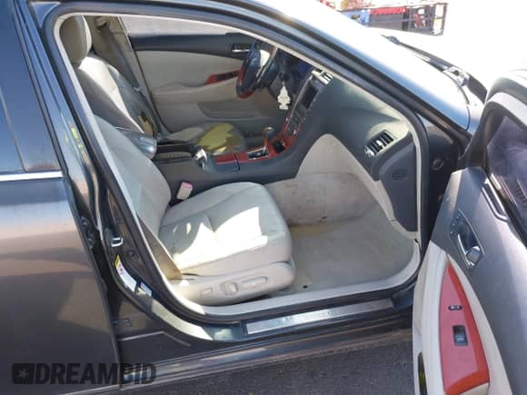 2007 Lexus ES 330 with VIN JTHBJ46G972084804, listed as a IAAI auction lot 43365620 with 288,613 mi miles and . Bid and sale history available at DreamBid. Image 5.