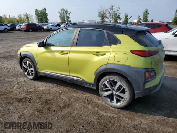 2019 Hyundai Kona Limited z VIN KM8K3CA54KU279617, wystawiony jako Copart lot #68842075 z przebiegiem 103 918 mil mil oraz Szkoda całkowita • Salvage title. Historia ofert i sprzedaży dostępna na DreamBid. Obrazek 2.