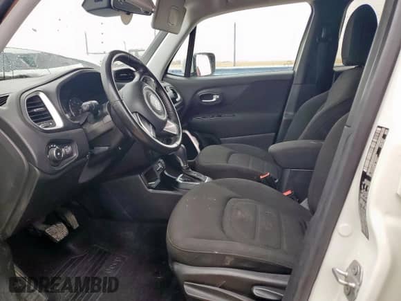 2018 Jeep Renegade Latitude with VIN ZACCJABB6JPG93523, listed as a Copart auction lot 85381095 with 117,694 mi miles and Salvage title. Bid and sale history available at DreamBid. Image 7.