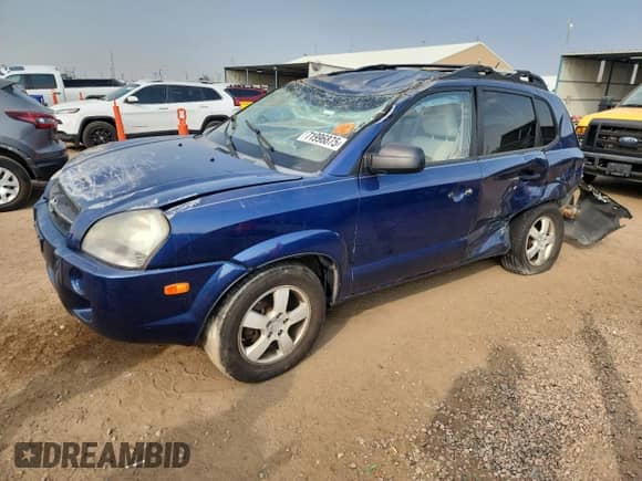 2008 Hyundai Tucson GLS с VIN KM8JM12B48U893836, выставлен на аукционе Copart как лот 71996875 с пробегом 115 148 миль миль и На запчасти • Non repairable. История ставок и продаж доступна на DreamBid. Изображение 1.