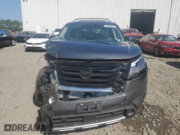 2024 Nissan Pathfinder SL with VIN 5N1DR3CD6RC216319, listed as a Copart auction lot 68434015 with 29,818 mi miles and Salvage title. Bid and sale history available at DreamBid. Image 5.