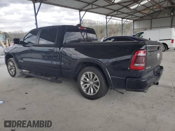 2020 Ram 1500 Laramie z VIN 1C6SRFRT0LN287725, wystawiony jako Copart lot #47793495 z przebiegiem 52 505 mil mil oraz Szkoda całkowita • Salvage title. Historia ofert i sprzedaży dostępna na DreamBid. Obrazek 2.