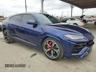 2021 Lamborghini Urus with VIN ZPBUA1ZL0MLA13913, listed as a Copart auction lot 53748385 with 31,001 mi miles and Salvage title. Bid and sale history available at DreamBid. Image 4.